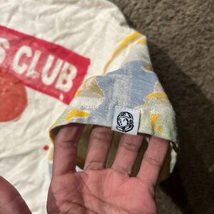 Billionaire Boys Club Cream and Red Tee